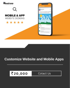 Customize Website and Mobile Apps