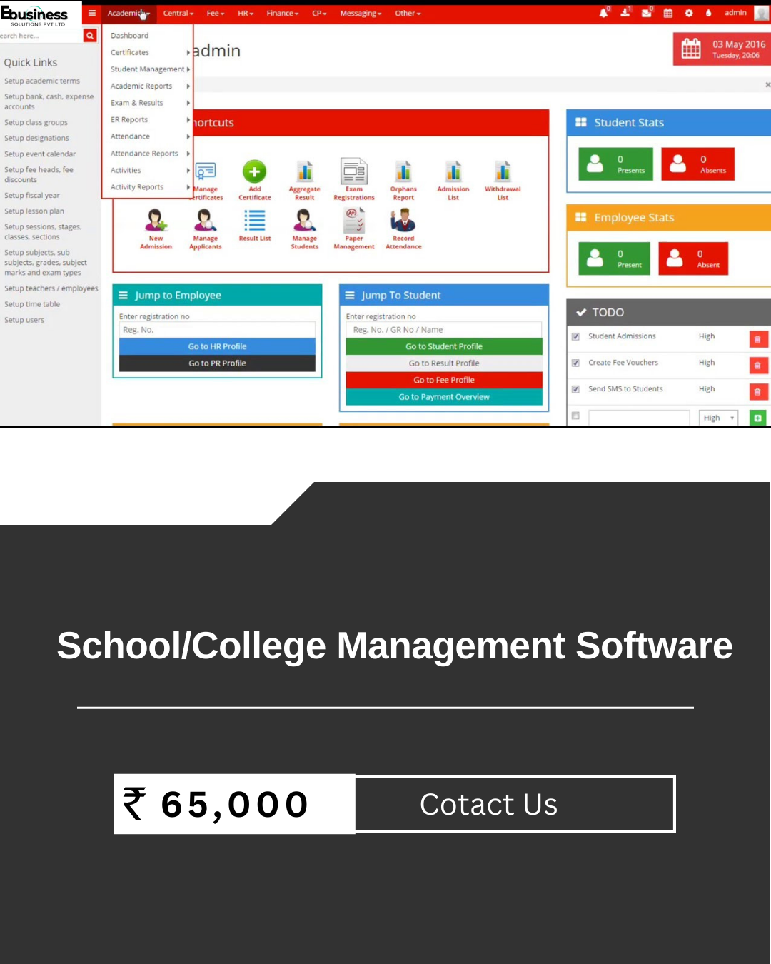 School College Management Software