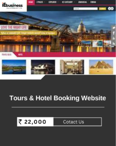 Tours & Hotel Booking Website