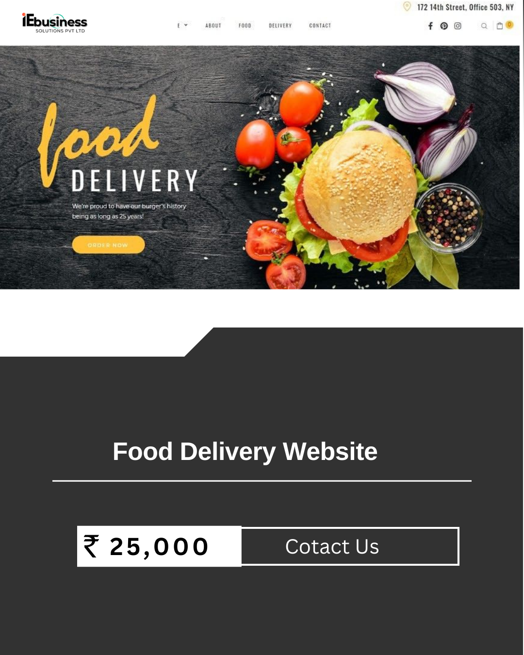 food delivery websitev