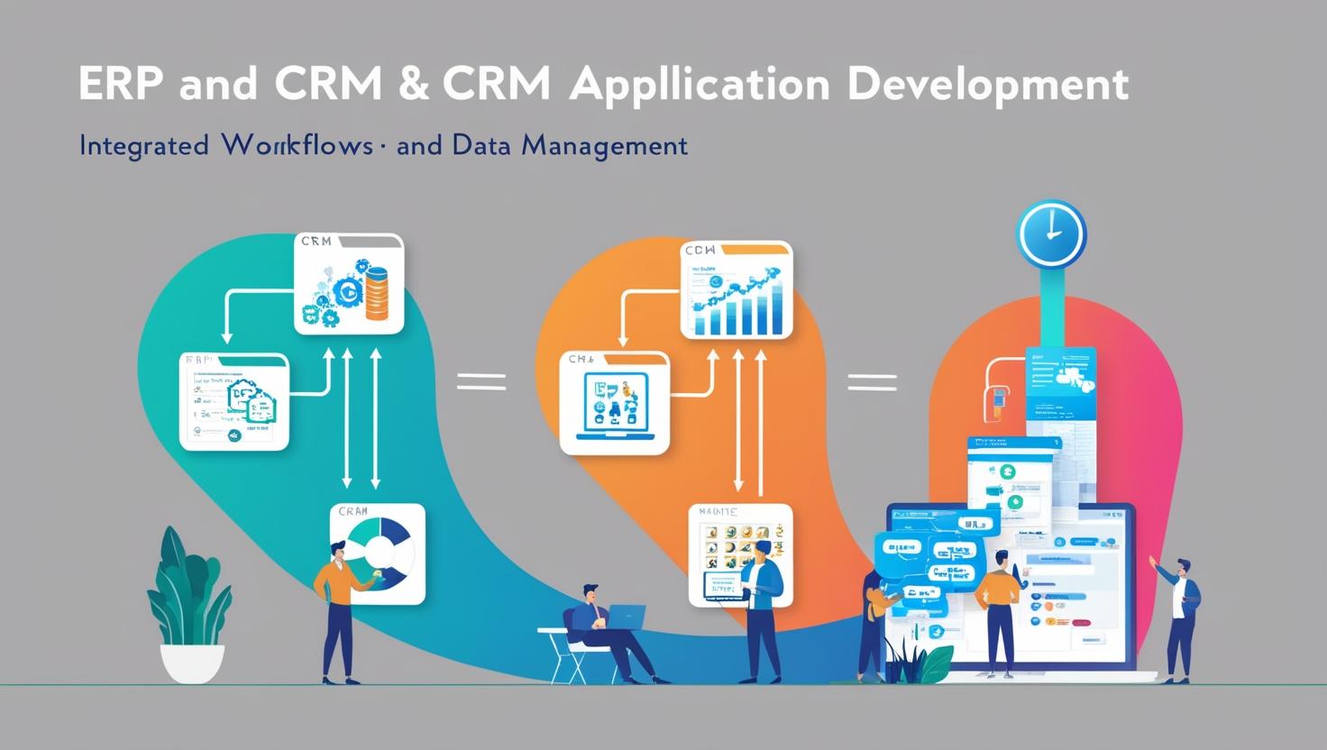 ERP And CRM Application Development creat