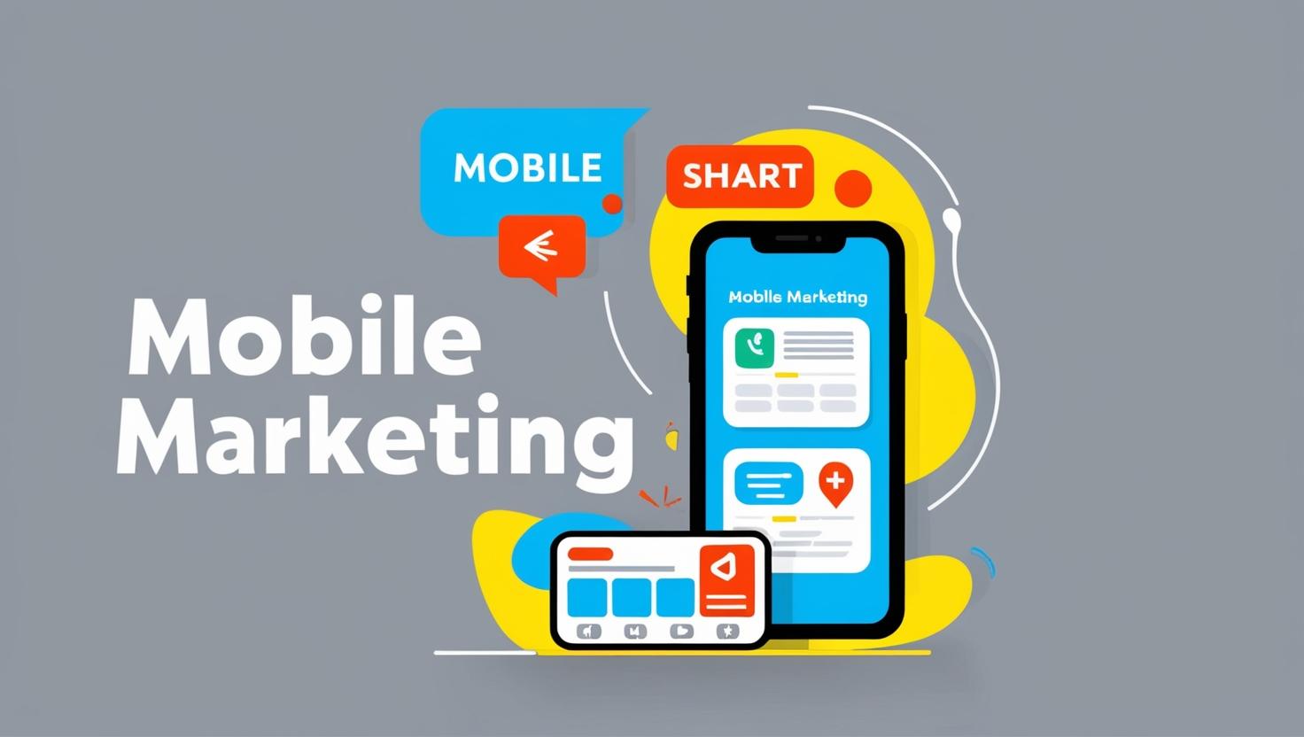 Mobile Marketing illustration_ creat